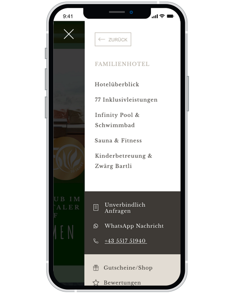 Gegenüberstellung Navigation alt und neu